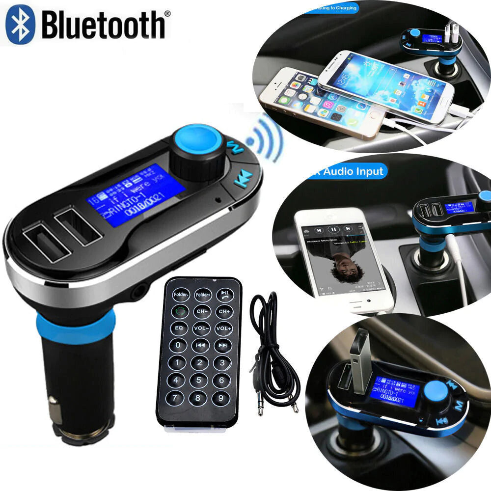 Wireless Bluetooth FM Transmitter Auto – The Variety Online Super Store