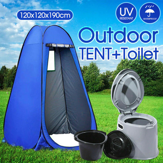 Portable Toilet or Privacy Outdoor Shower Tent